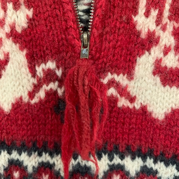 Vintage Reindeer Christmas Sweater ASO Phoebe Buffay on Friends - Picture 11 of 14